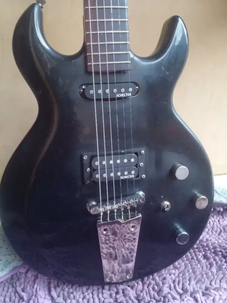 Gitar schecter sisa produksi  solit body