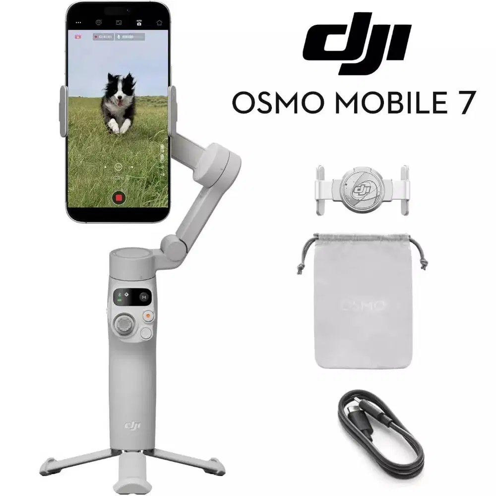 DJI Osmo Mobile 7 Like New Full Aksesoris