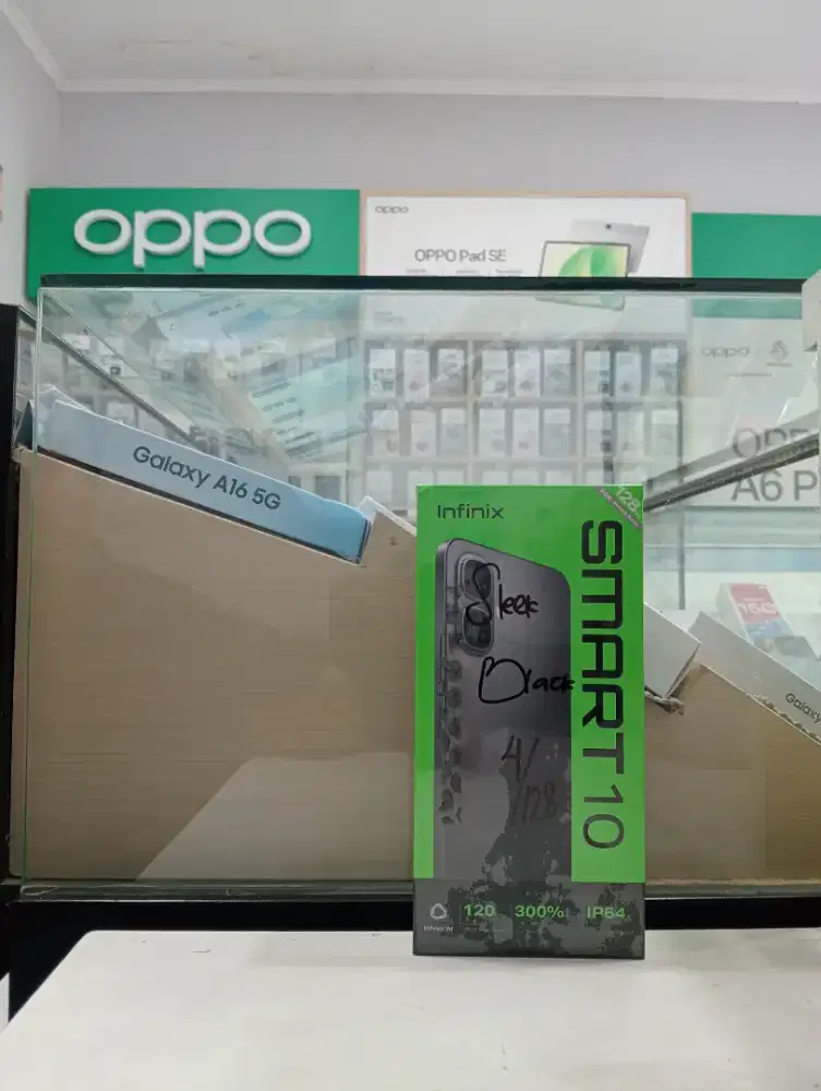 INFINIX SMART 10 4/128 NEW MURAH QR GADGET