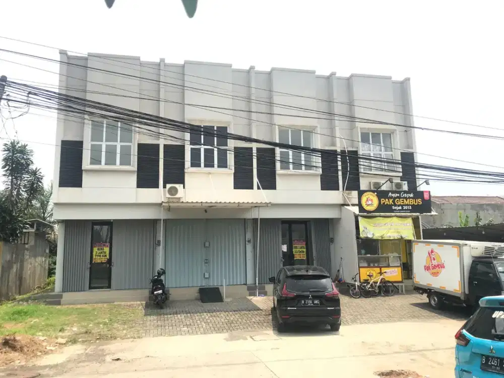turun harga Ruko Dukuh Zamrud Bekasi 63m 2lt Minimalis 2lajur Timur