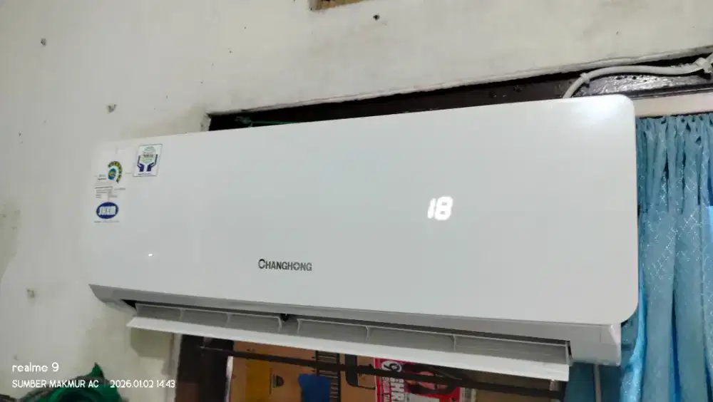 Ac Changhong 1/2pk R410a ori