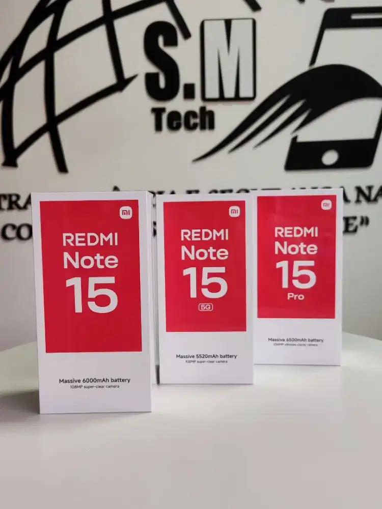 XIAOMI REDMI NOTE 15 TERBARU FREE BUDS 6 PLAY