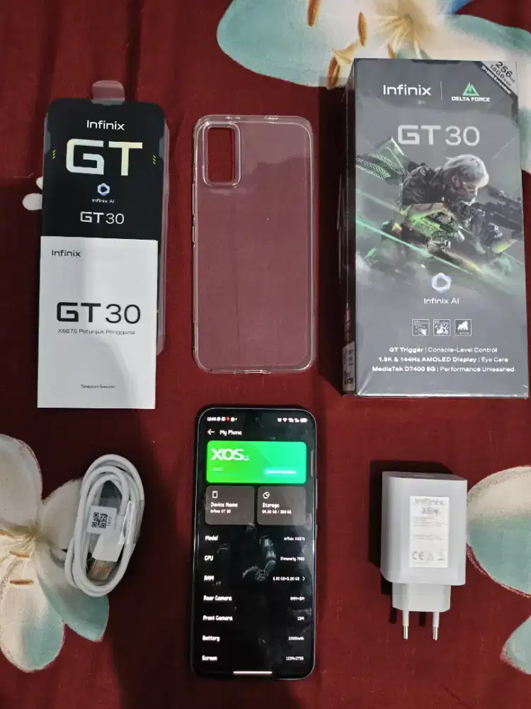 Infinix GT 30 8/256 Fullset Like New TT BT MURAH