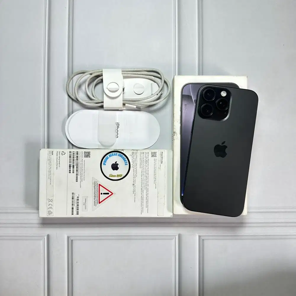 Iphone 16 ProMax 256gb Black Titanium Ibox Garansi ON
