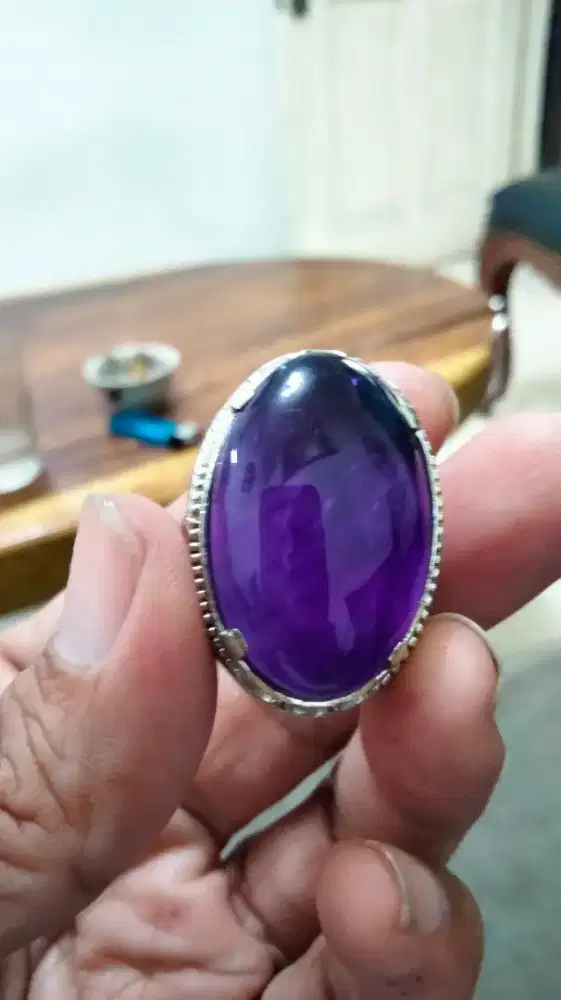 Batu kecubung amatis Kalimantan ajib