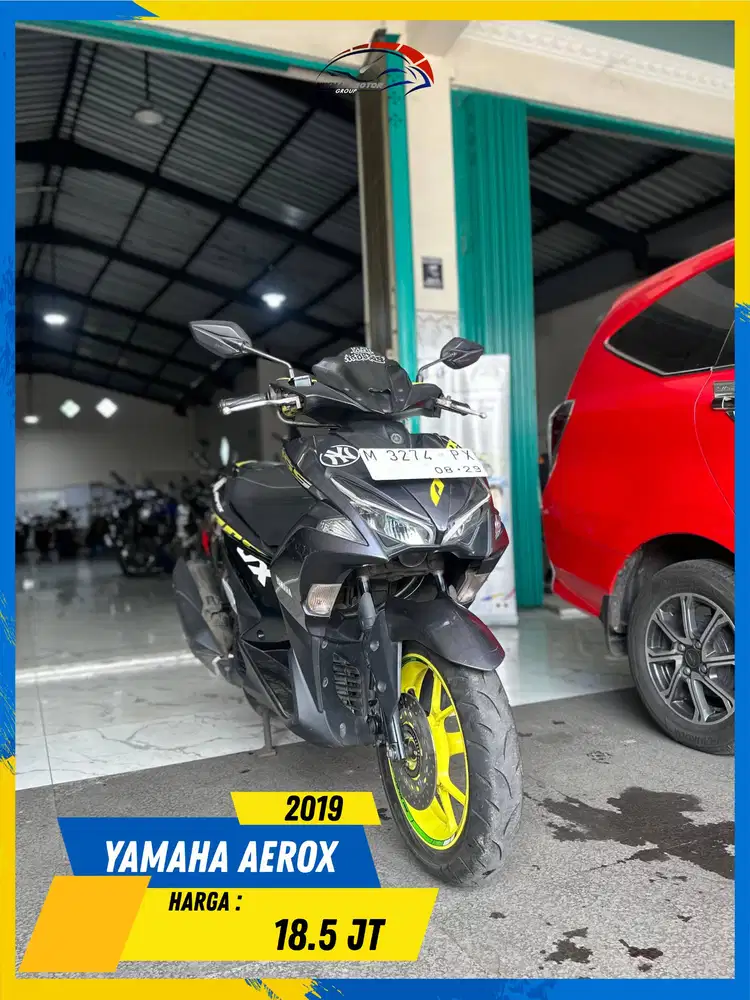 YAMAHA AEROX 2019 MESIN DIJAMIN AMAN HIKMAH MOTOR KEPUH