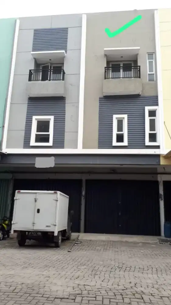 Dijual ruko harapan indah bangunan baru strategis