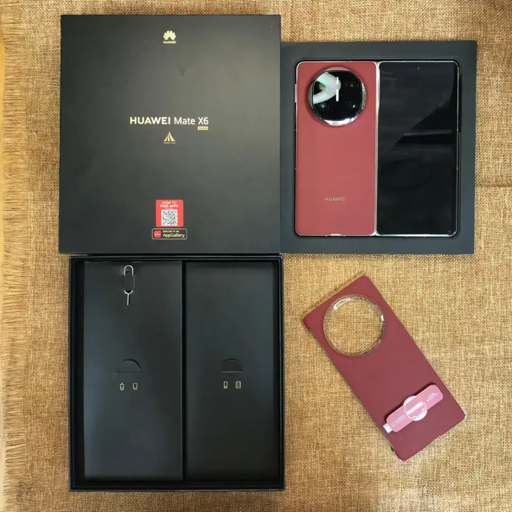 Huawei Mate x6 12/512GB Nebula red Istimewa Garansi resmi indonesia