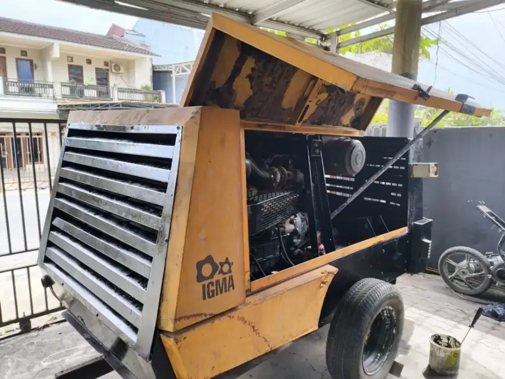 Kompresor Blasting Painting