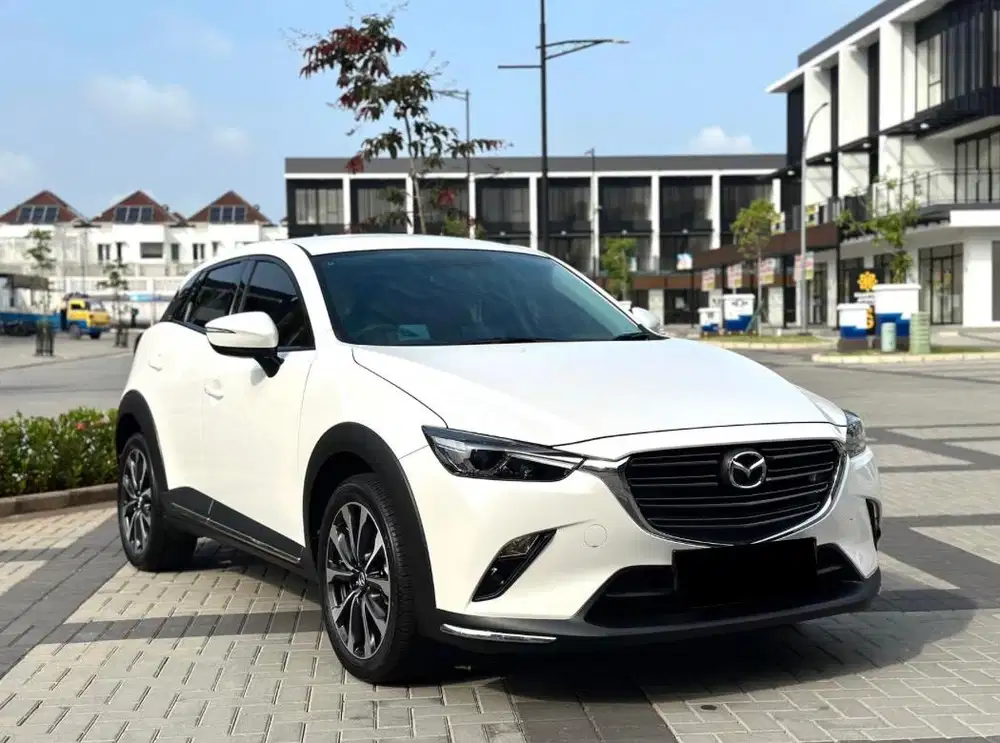 (KM 8 RIBU) MAZDA CX3 1.5 SPORT MATIC TAHUN 2023/2024 PUTIH