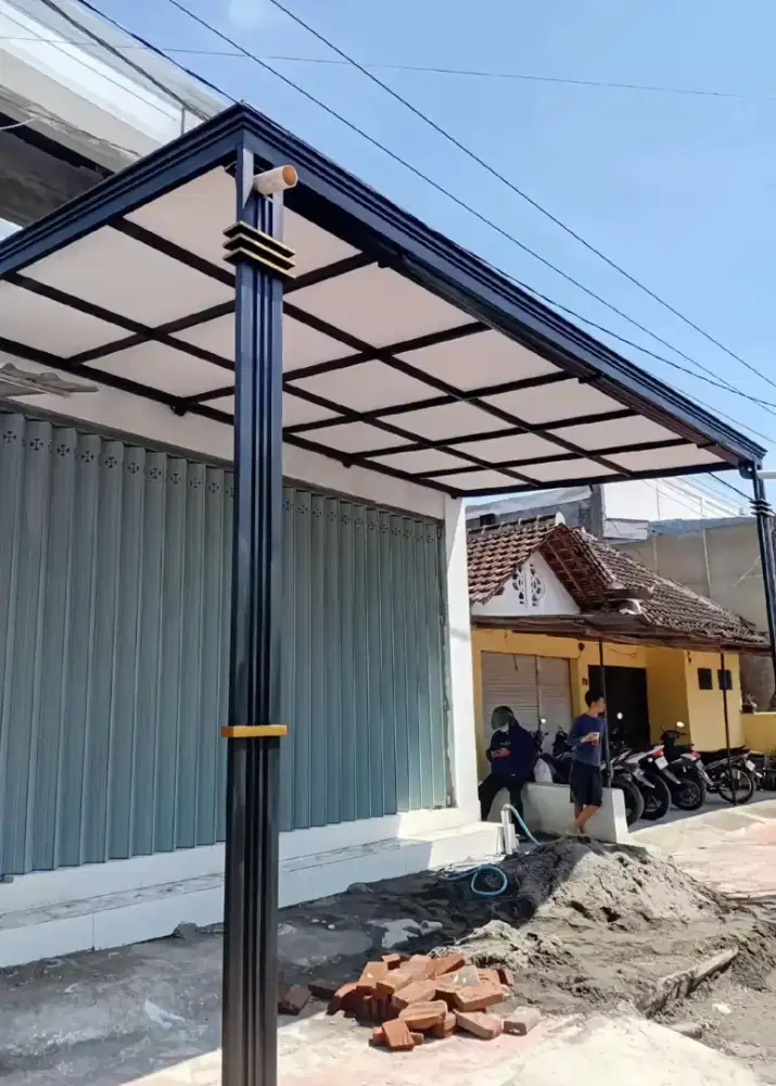 Kanopi alderon double layer