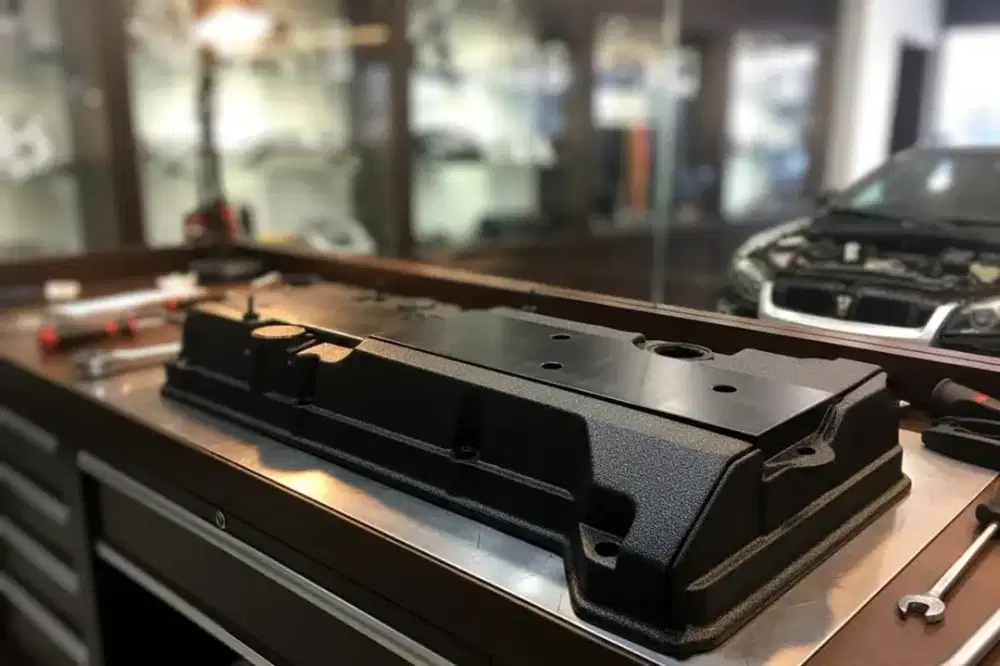 Cat Tutup mesin mobil.
Cat EXOTIC.