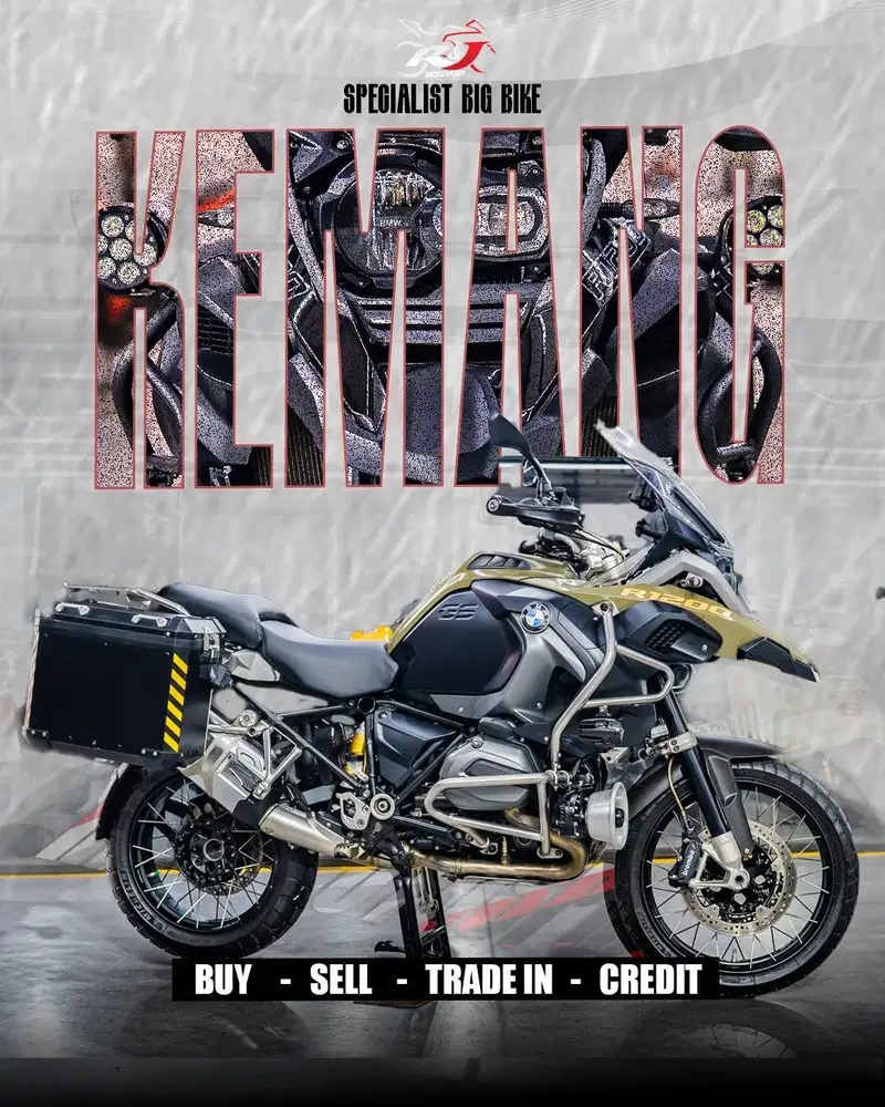 (Full Paper) BMW GS 1200 K51 K50  Adventure Nik 2014 Warna Hijau army