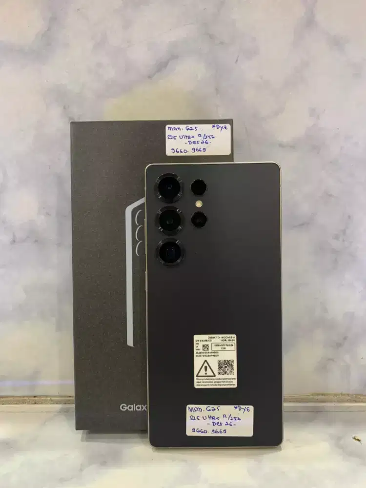 Di jual HP SAMSUNG GALAXY S25 ULTRA 5G RAM 12GB ROM 256GB blue silver