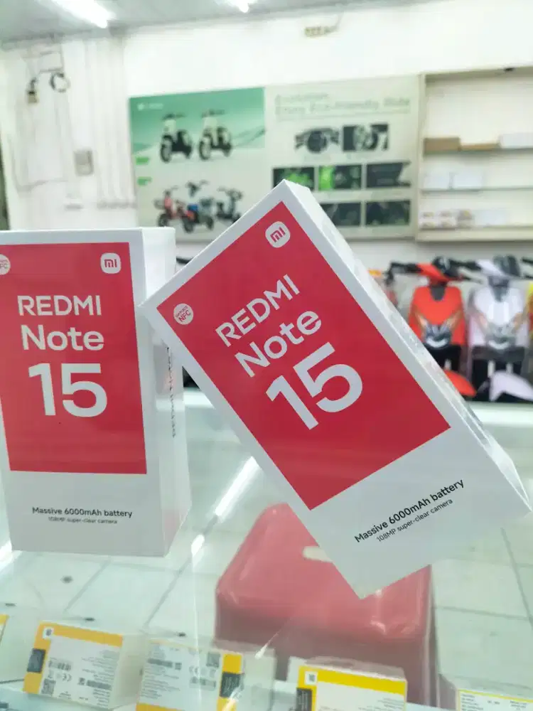 REDMI NOTE 15  (8GB+8GB I 128GB) BARANG SEGEL ORI