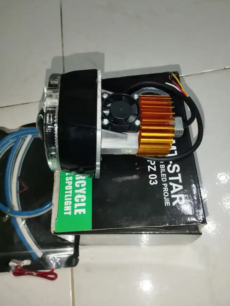 Biled projie 3inc sudah ado kipas nyo