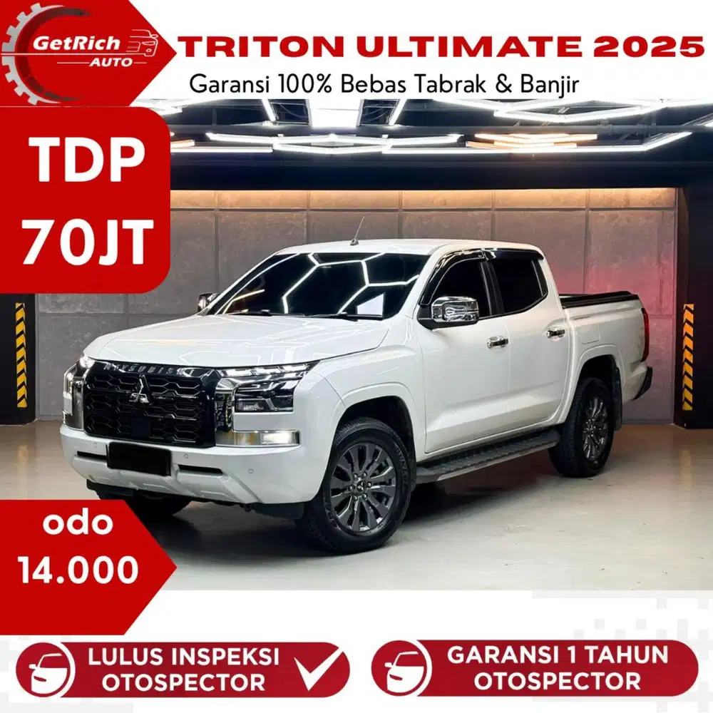 Low KM 14RB!!! Mitsubishi Triton 2025 Ultimate Abu2