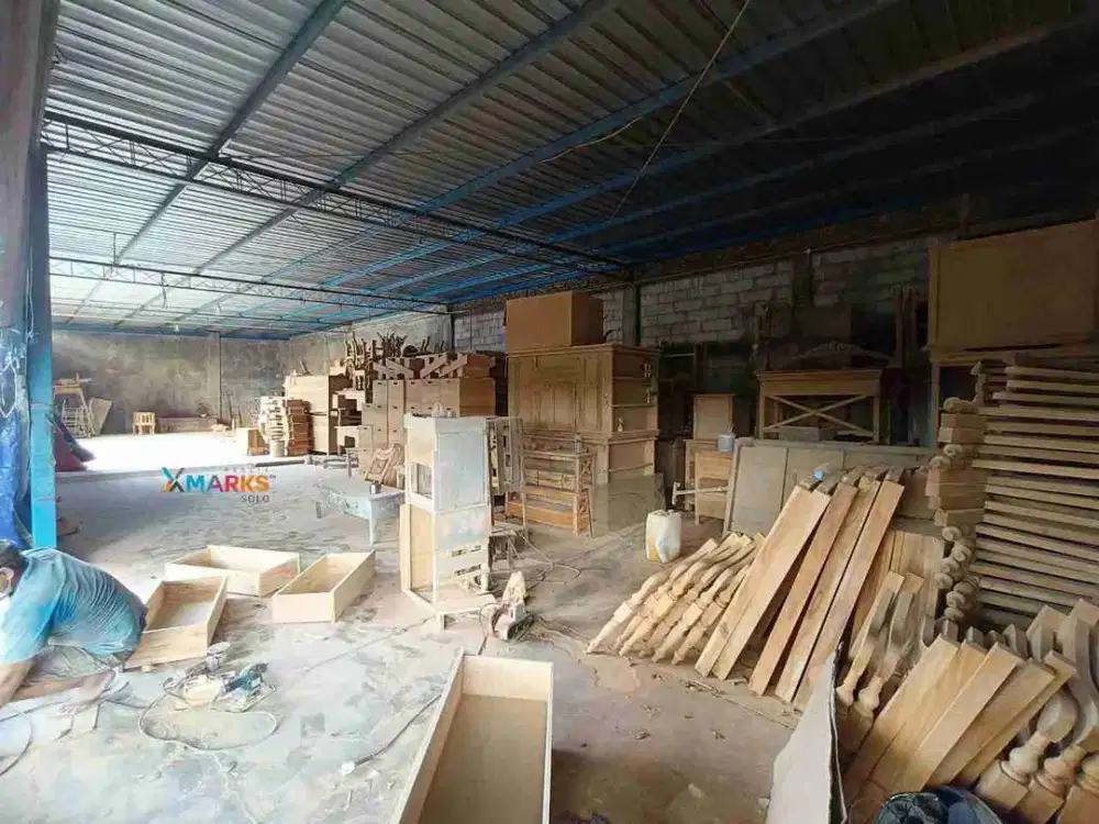 Dijual dan Disewakan Gudang Murah Bagus Siap Usaha area Industri Parangjoro Sonorejo