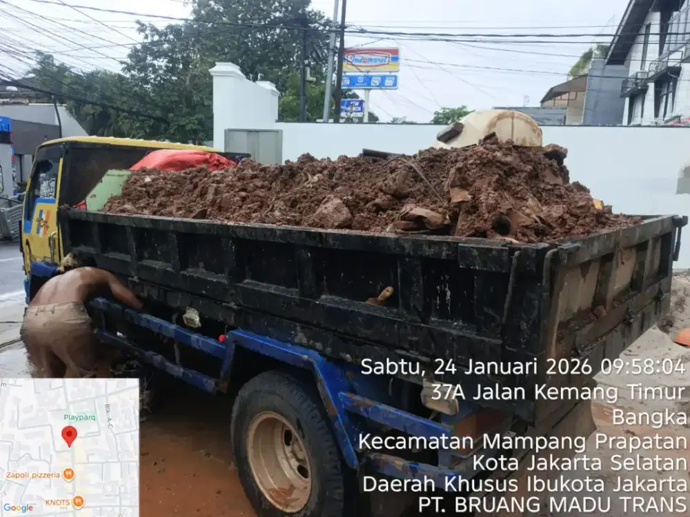 Jasa buang puing murah