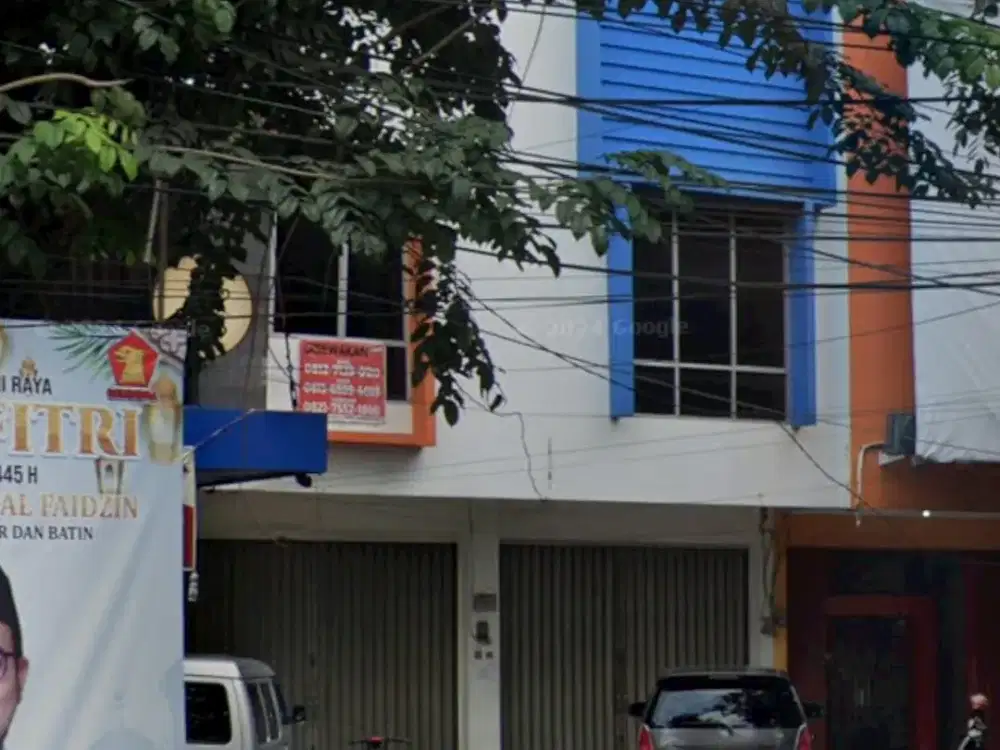 DIJUAL 2 RUKO GANDENG JALAN JENDRAL AHMAD YANI PLAJU PALEMBANG