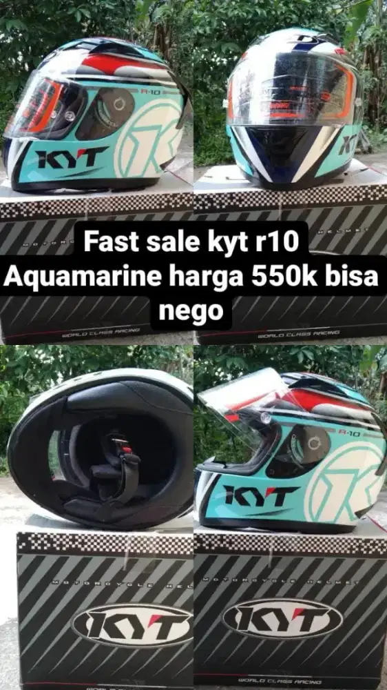 Helm kyt r10 full face