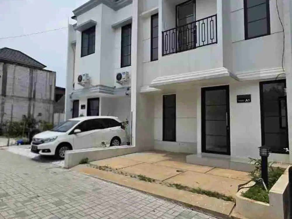 Rumah Baru Di Sukmajaya (Madan) Mini Cluster dekat Stasiun, Bisa KPR Kota Depok