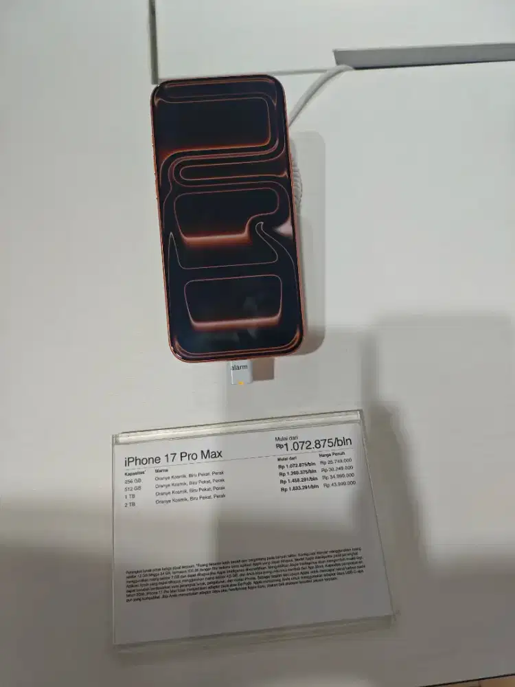 Iphone 17 promax 512GB