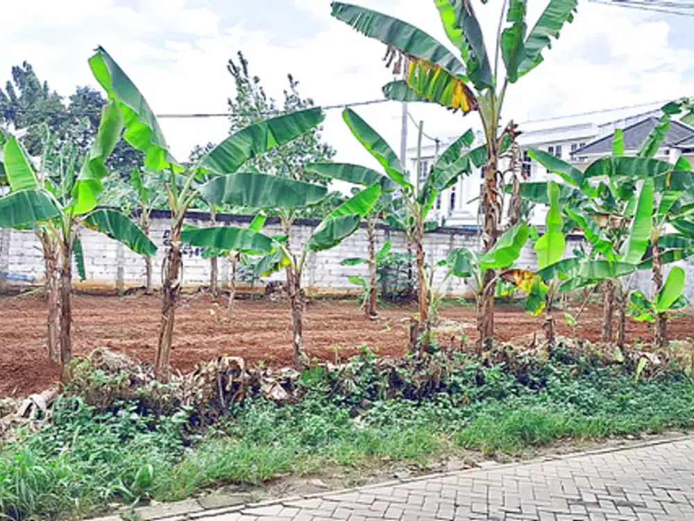 Tanah Strategis 10 Menit Stasiun Rawa buntu, SHM Terjamin