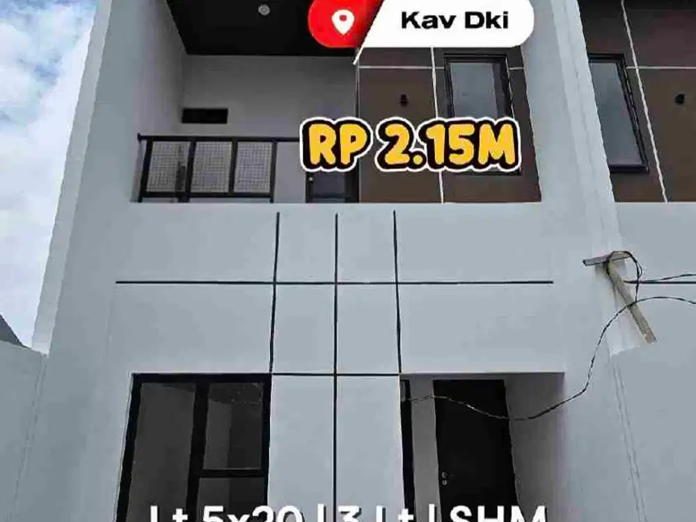 Wilson Rumah 3 lantai di meruya puri