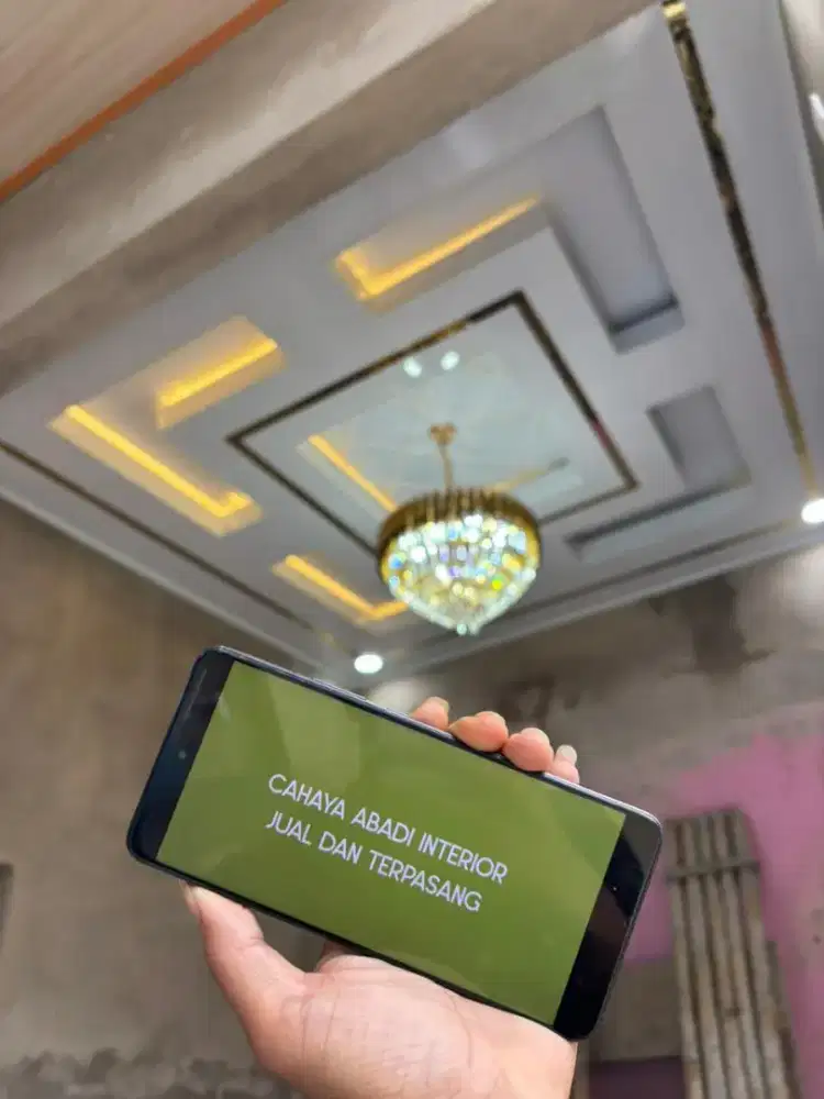 Plafon pvc terpasang