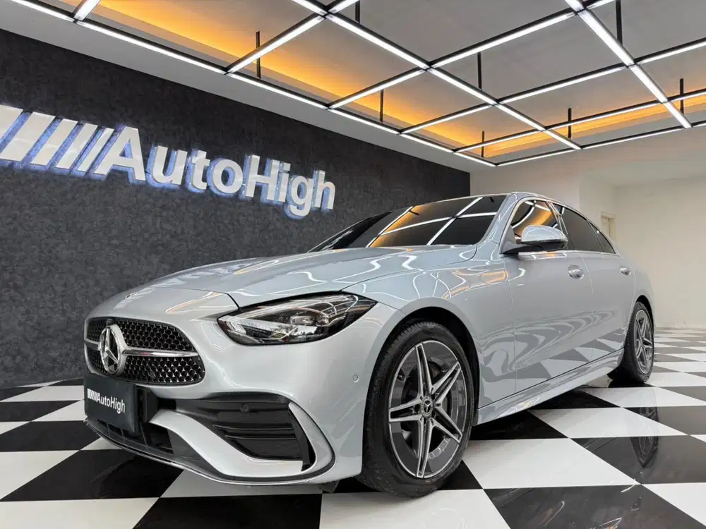 DP10% [Km4.000] C300 AMG 2023 Silver Reg 2024 #AUTOHIGH