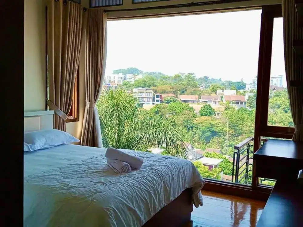 Dijual!! Rumah Villa Nyaman View Indah dalam Cluster di Pakar Dago Resort Bandung