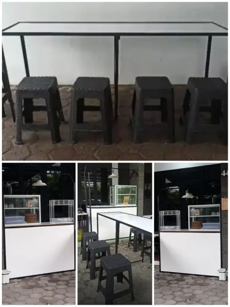 Etalase dan meja minimalis