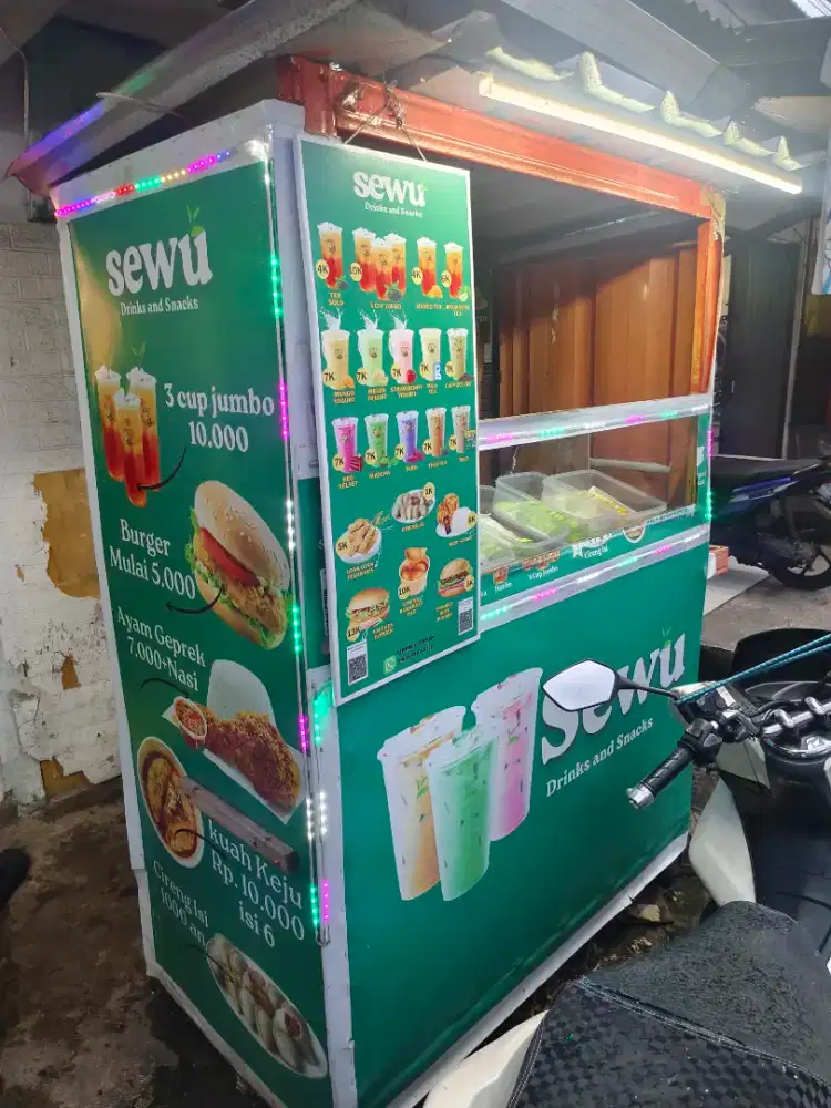 Jual gerobak serbaguna