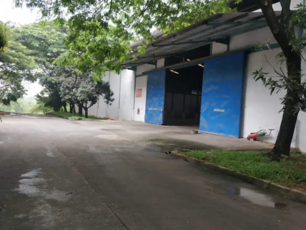 Gudang Di Cikande Tangerang Luas 2800m2 Akses Container 40 Feet