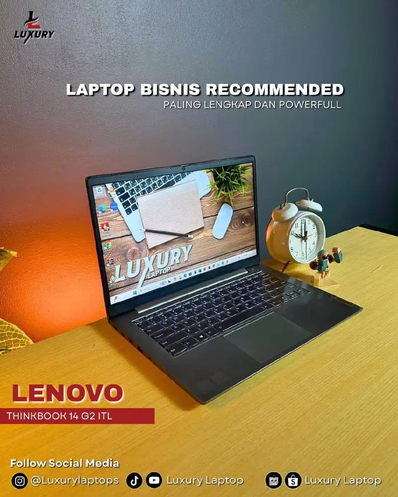 LAPTOP LENOVO THINKBOOK 14 G2 ITL 11TH GEN CORE I7 JUAL MURAH RAM SSD