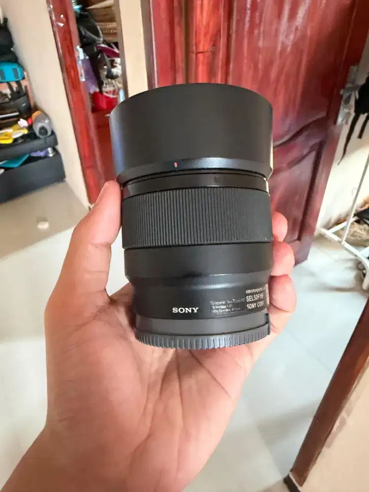 Lensa Fix Sony FE 50mm F1.8 Mulus Likenew