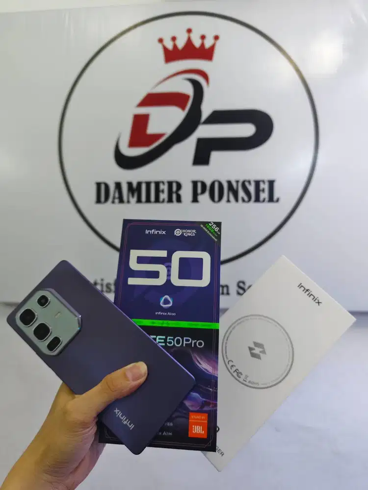 INFINIX NOTE 50 PRO (8/256) SECOND FULLSET GARANSI S/D MARET 2026