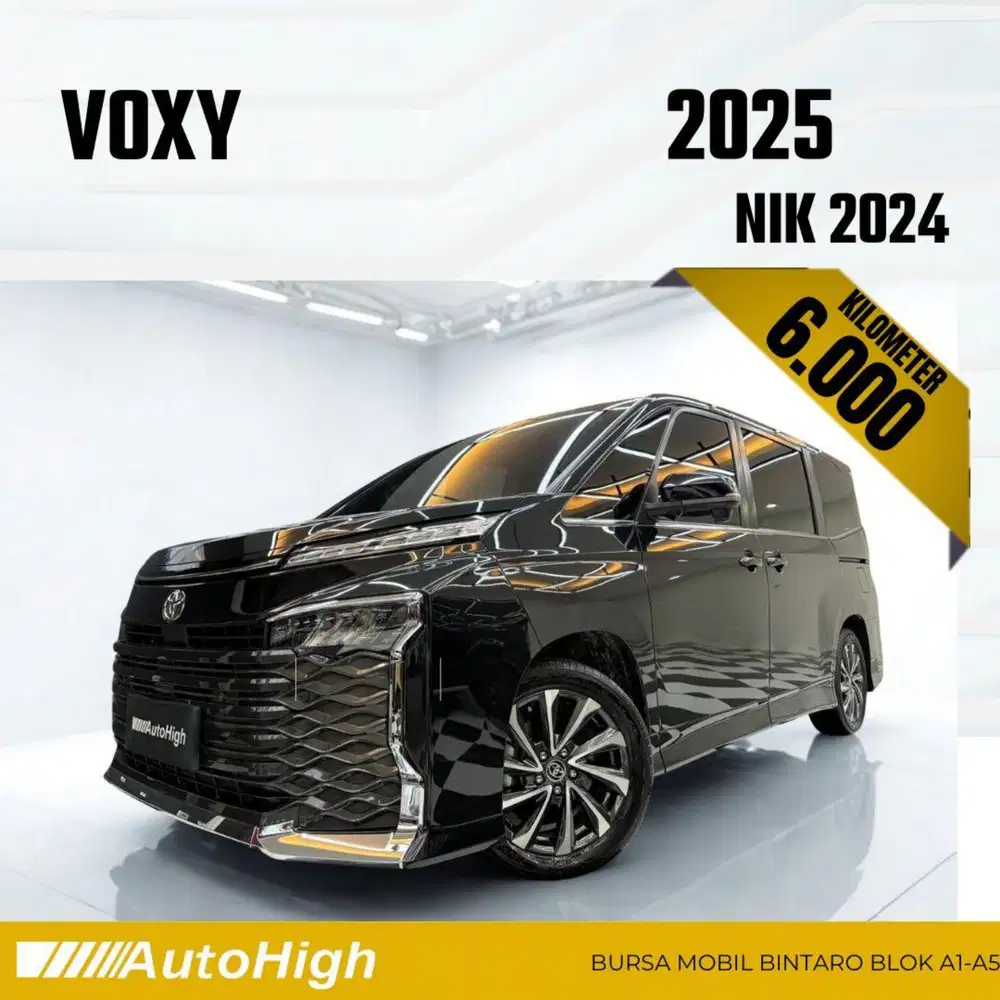 DP10% [Km6.000] Voxy 2024 Black Reg 2025 #AUTOHIGH