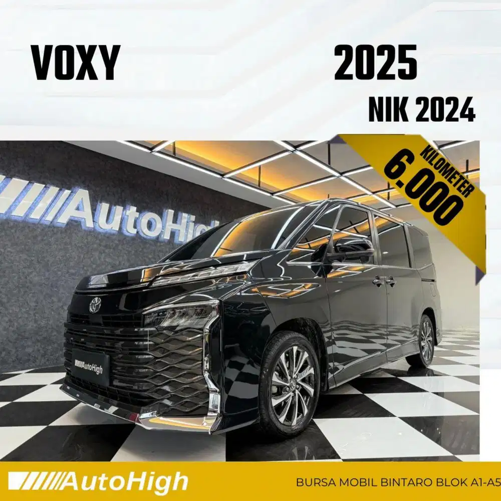 DP10% [Km6.000] Voxy 2024 Black Reg 2023 #AUTOHIGH