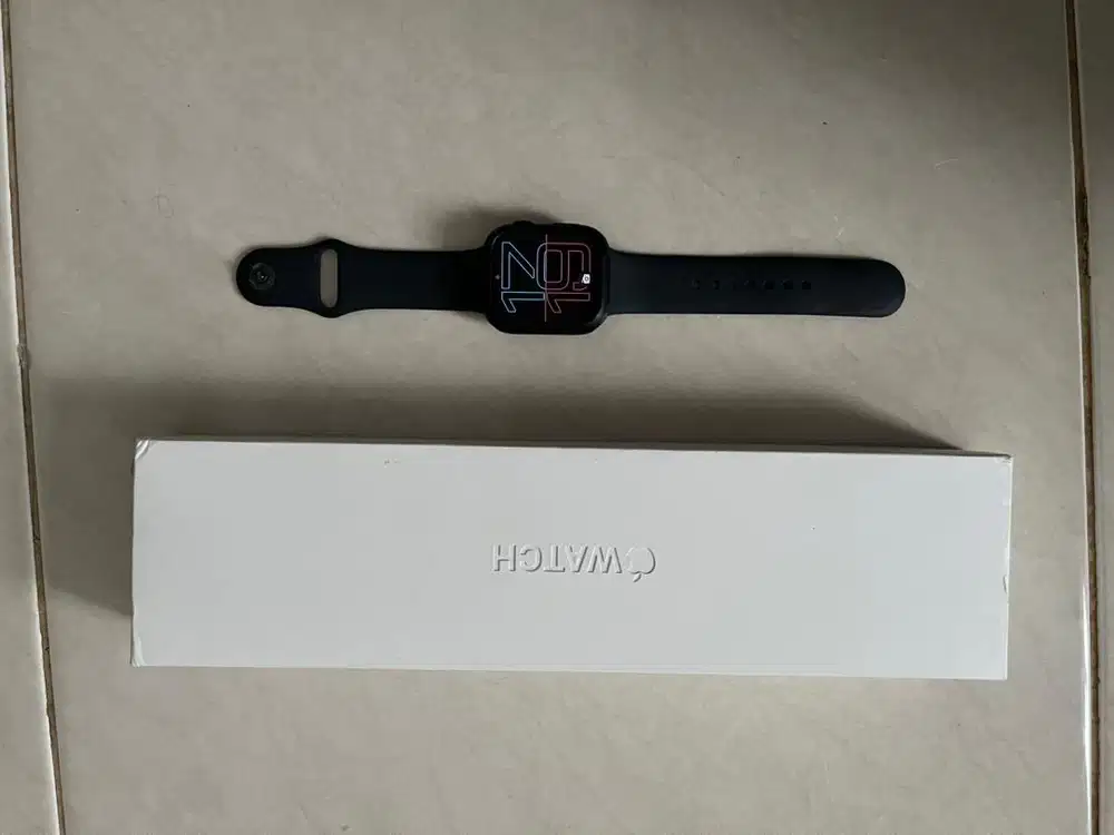 Apple watch series 7 GPS 45MM Midnight Alumunium Case