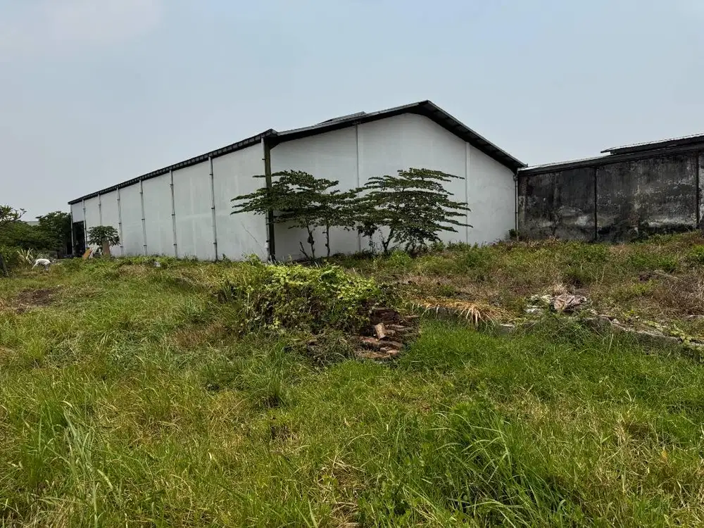 JUAL 2 KAVLING JEJER SIAP BANGUN DUMAR INDUSTRI samping Tol Margomulyo