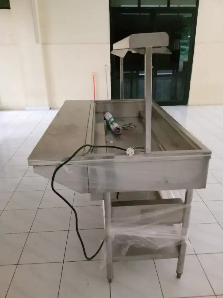 Bain Marie kompor masak/pemanas (gas/listrik)