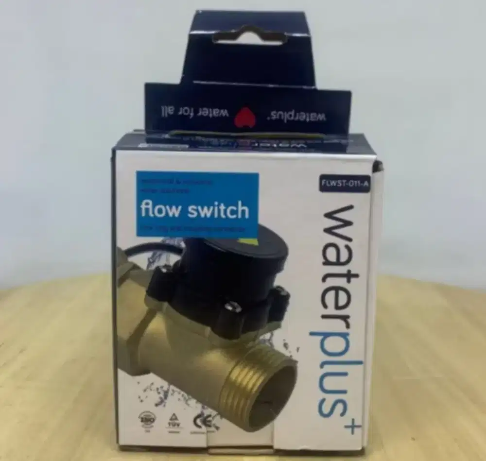 Flow Switch Waterplus +1 inch Brassbooster Pendorong