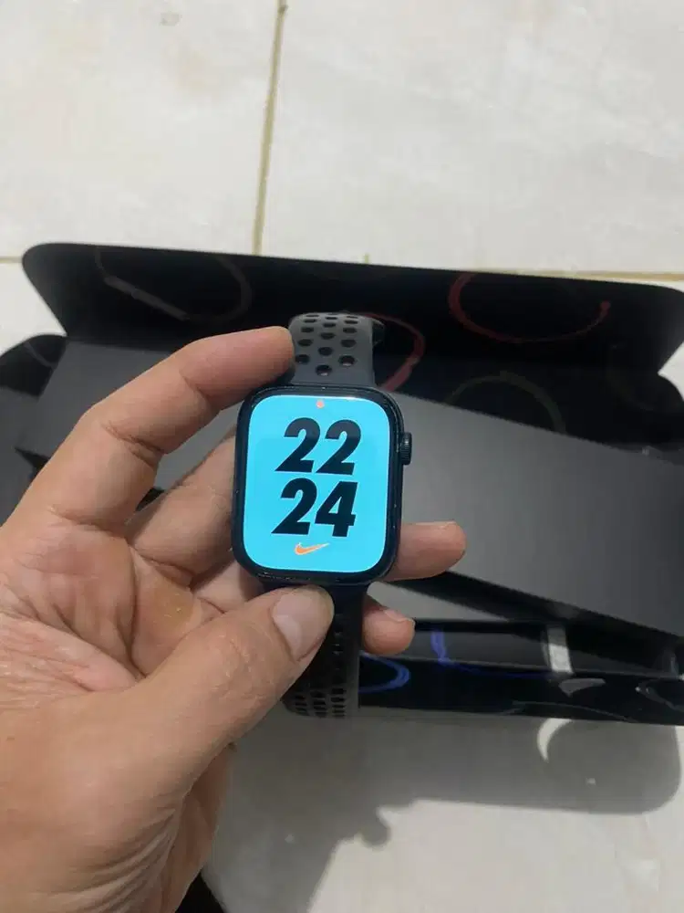 Apple watch series 7 nike 45mm black