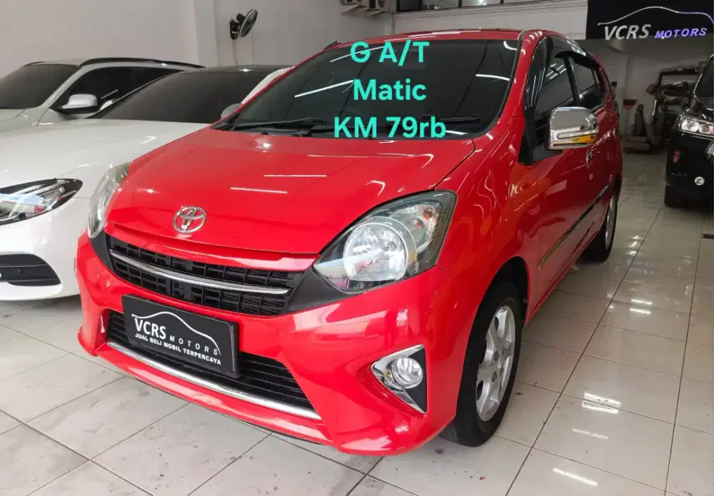 Toyota agya g a/t 2015 km79rb matic 1.0 agia metic otomatis surabaya
