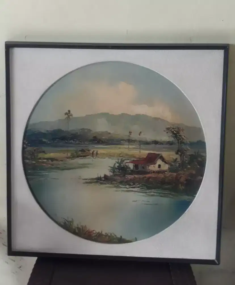 Lukisan Canvas Jadul