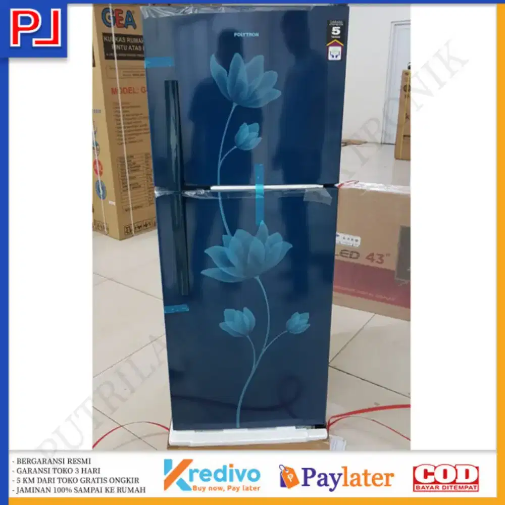KULKAS POLYTRON 2 PINTU