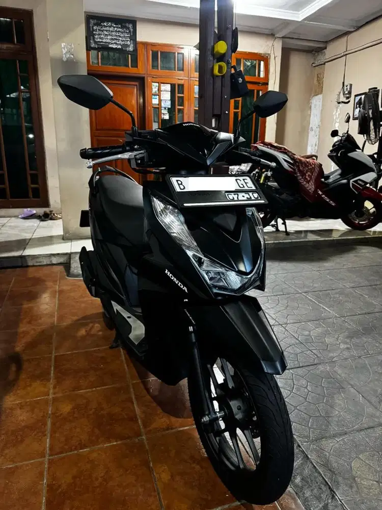 BeAT Deluxe CBS Hitam 2020 Low Km