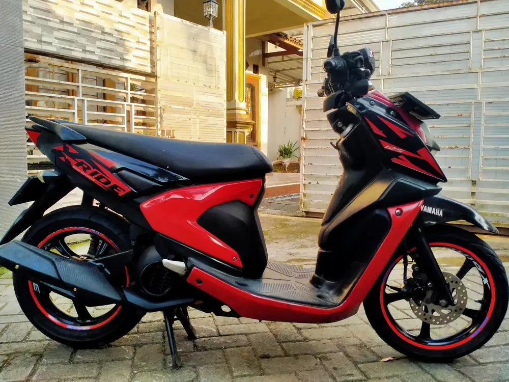 X-Ride 125 pajak hidup lengkap motor sehat keterangan detail dibawah